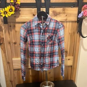 Abercrombie & Fitch Plaid Button-Down Shirt